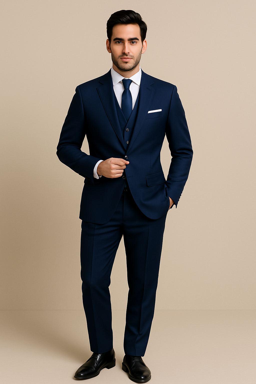 Navy Blue Suit