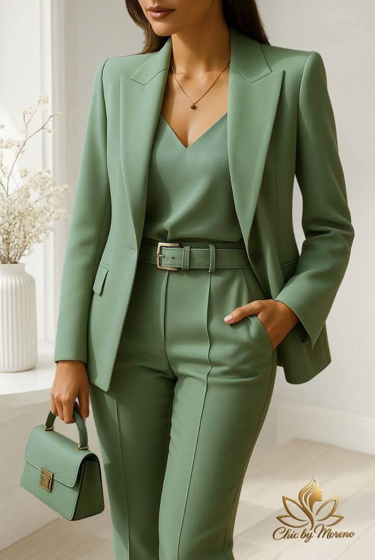 Apple green Ladies Suits